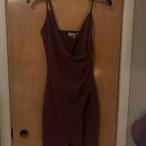 Maroon/Purple Hoco Dress